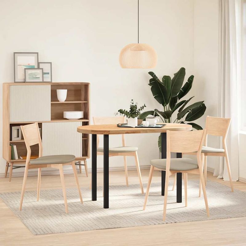 Casa si Gradina - Mobilier - Feronerie si accesorii mobila - Picioare masuta de cafea 4 buc Negru 72-74 cm Otel, mărime 72-74 cm (40 mm) - Infinity.ro