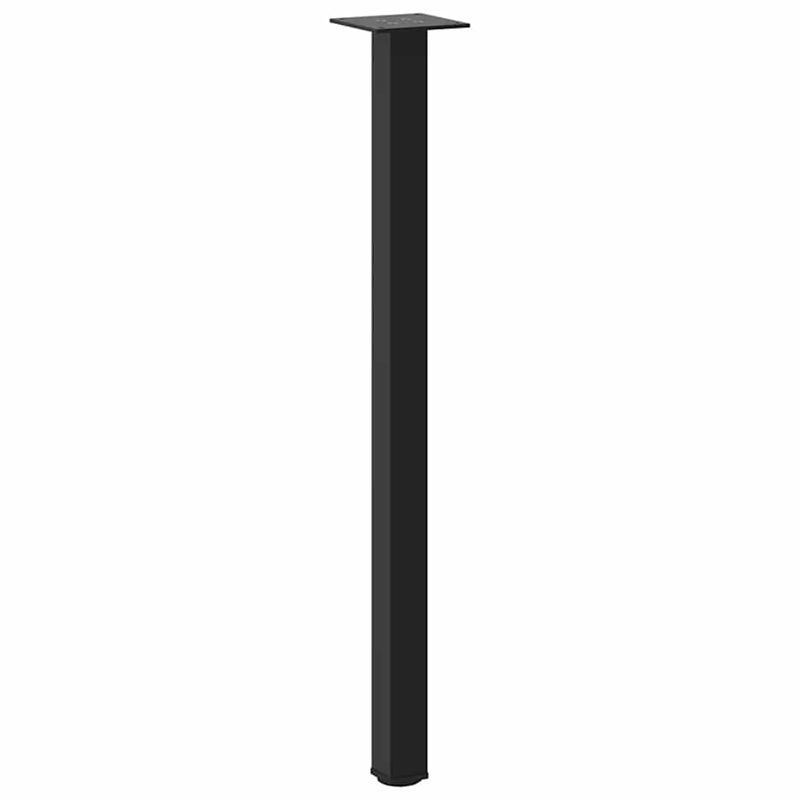Casa si Gradina - Mobilier - Feronerie si accesorii mobila - Picioare masuta de cafea 4 buc Negru 72-74 cm Otel, mărime 72-74 cm (40 mm) - Infinity.ro