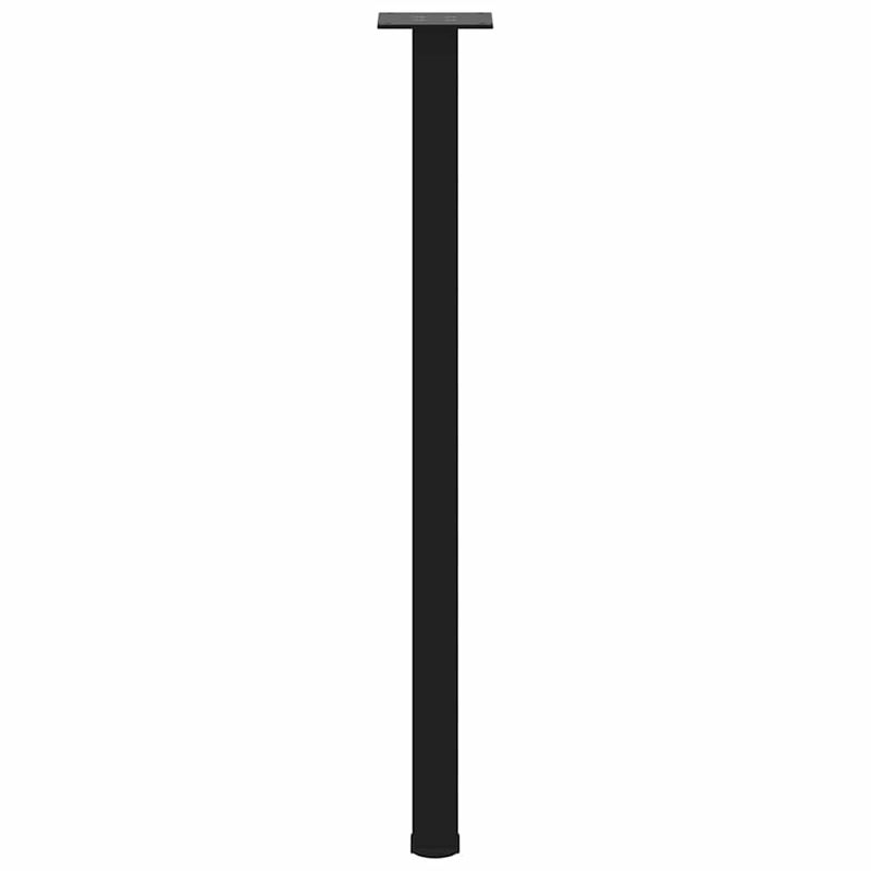 Casa si Gradina - Mobilier - Feronerie si accesorii mobila - Picioare masuta de cafea 4 buc Negru 72-74 cm Otel, mărime 72-74 cm (40 mm) - Infinity.ro