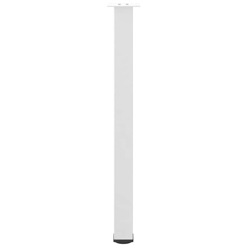 Casa si Gradina - Mobilier - Feronerie si accesorii mobila - Picioare masuta de cafea 4 buc Alb 100-102 cm Otel - Infinity.ro