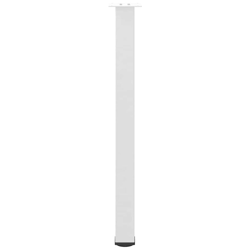Casa si Gradina - Mobilier - Feronerie si accesorii mobila - Picioare masuta de cafea 4 buc Alb 100-102 cm Otel - Infinity.ro