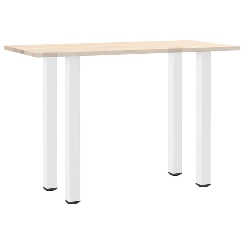 Casa si Gradina - Mobilier - Feronerie si accesorii mobila - Picioare masuta de cafea 4 buc Alb 100-102 cm Otel - Infinity.ro