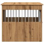 Petshop - Accesorii petshop - Culcusuri si custi - Custi interior si exterior - Lada pentru caini, Stejar artizanal 64,5x80x71 cm lemn compozit - Infinity.ro