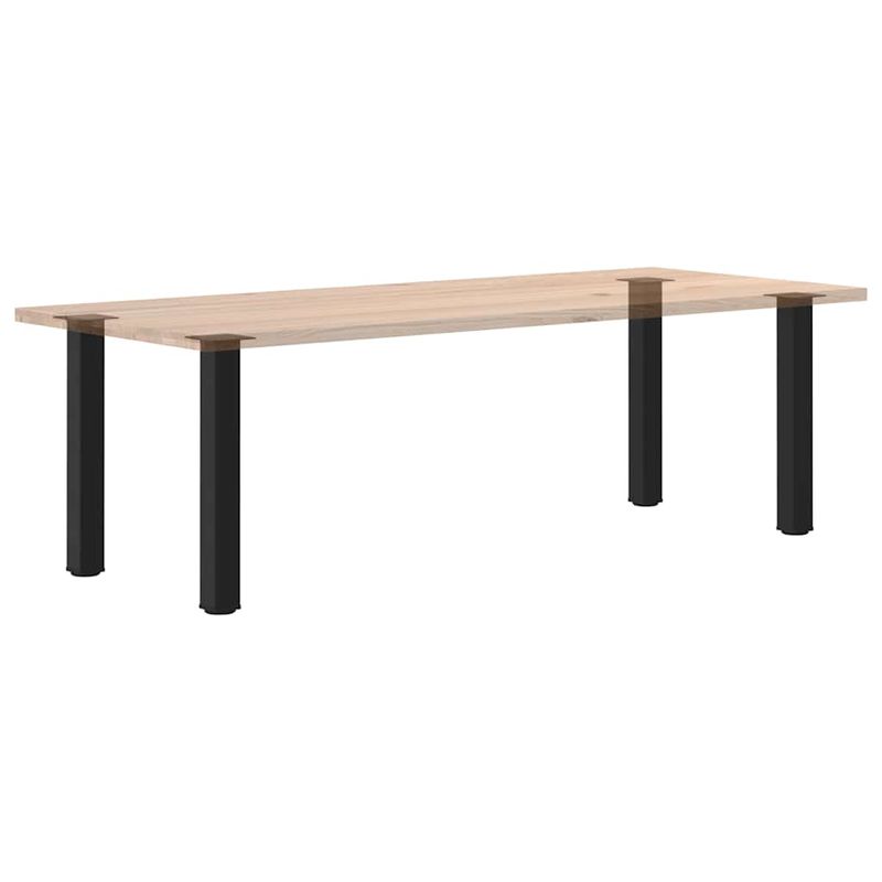 Casa si Gradina - Mobilier - Feronerie si accesorii mobila - Picioare masuta de cafea 4 buc Negru 72-74 cm Otel, mărime 72-74 cm (80 mm) - Infinity.ro