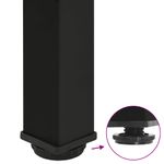 Casa si Gradina - Mobilier - Feronerie si accesorii mobila - Picioare masuta de cafea 4 buc Negru 72-74 cm Otel, mărime 72-74 cm (80 mm) - Infinity.ro