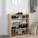 Casa si Gradina - Mobilier - Organizare si depozitare - Organizator incaltaminte - Pantofar, stejar sonoma, 80x25x81 cm, lemn prelucrat - Infinity.ro