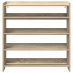 Casa si Gradina - Mobilier - Organizare si depozitare - Organizator incaltaminte - Pantofar, stejar sonoma, 80x25x81 cm, lemn prelucrat - Infinity.ro