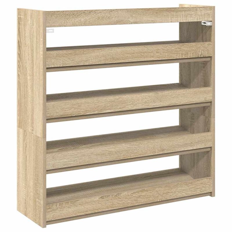 Casa si Gradina - Mobilier - Organizare si depozitare - Organizator incaltaminte - Pantofar, stejar sonoma, 80x25x81 cm, lemn prelucrat - Infinity.ro