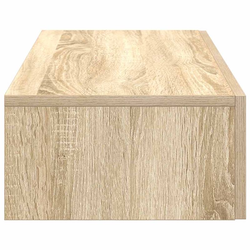 Casa si Gradina - Mobilier - Biblioteci si rafturi - Rafturi - Raft de perete cu sertare Stejar Sonoma lemn prelucrat, mărime 80x33x17 cm - Infinity.ro