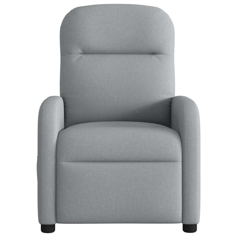 Casa si Gradina - Mobilier - Scaune si fotolii - Fotolii - Fotoliu rabatabil, gri deschis, material textil - Infinity.ro