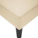 Casa si Gradina - Mobilier - Scaune si fotolii - Fotolii - Sezlong cu tesatura crem pentru cotiera dreapta - Infinity.ro