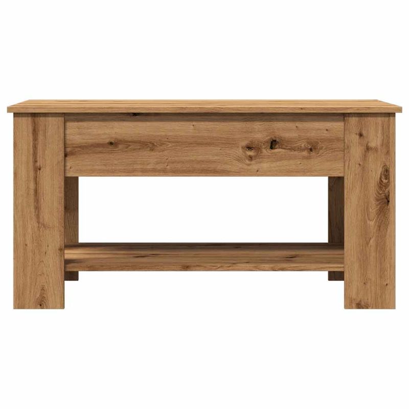 Casa si Gradina - Mobilier - Mese si birouri - Masute de cafea - Masuta de cafea, stejar artizanal, 101x49x52 cm, lemn prelucrat - Infinity.ro