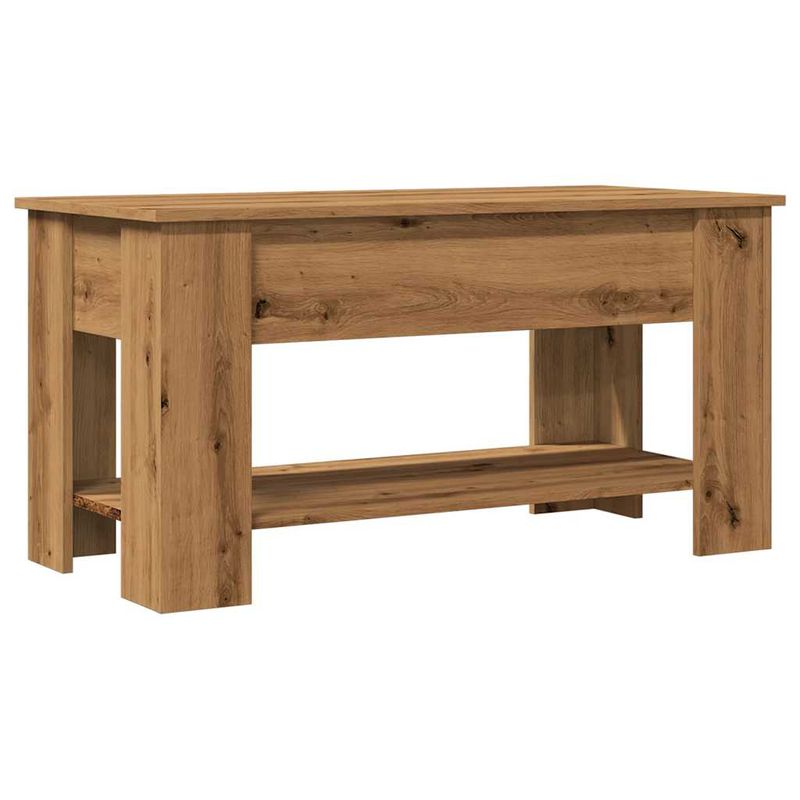 Casa si Gradina - Mobilier - Mese si birouri - Masute de cafea - Masuta de cafea, stejar artizanal, 101x49x52 cm, lemn prelucrat - Infinity.ro