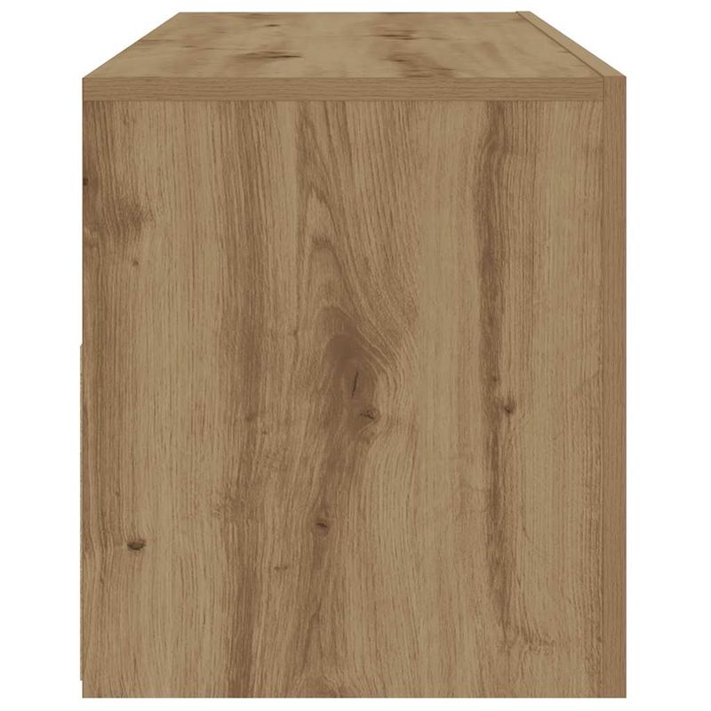 Casa si Gradina - Mobilier - Comode si corpuri - Noptiere - Noptiere cu lumini LED, 2 buc.,Stejar artizanal, 60x35x40 cm - Infinity.ro