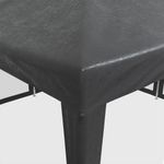 Casa si Gradina - Gradina si terasa - Umbrele si pavilioane - Pavilioane - Cort de petrecere cu 8 pereti din plasa, antracit, 4x4 m, HDPE - Infinity.ro