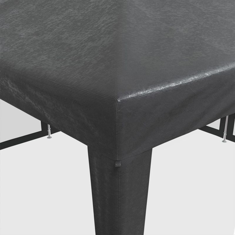 Casa si Gradina - Gradina si terasa - Umbrele si pavilioane - Pavilioane - Cort de petrecere cu 8 pereti din plasa, antracit, 4x4 m, HDPE - Infinity.ro