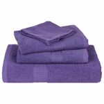 Casa si Gradina - Textile si covoare - Textile baie - Prosoape - Prosoape de dus 2 buc Violet 70x140 cm 360 g/m² 100% bumbac - Infinity.ro
