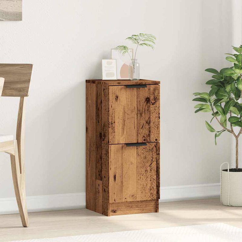 Casa si Gradina - Mobilier - Comode si corpuri - Comode - Dulap, lemn vechi, 30x30x70 cm, lemn prelucrat - Infinity.ro