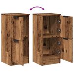 Casa si Gradina - Mobilier - Comode si corpuri - Comode - Dulap, lemn vechi, 30x30x70 cm, lemn prelucrat - Infinity.ro