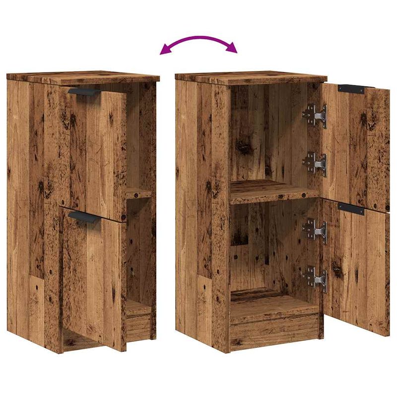 Casa si Gradina - Mobilier - Comode si corpuri - Comode - Dulap, lemn vechi, 30x30x70 cm, lemn prelucrat - Infinity.ro