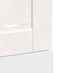 Electronice si Electrocasnice - Masini de spalat vase - Accesorii masini de spalat vase - Panou pentru masina de spalat vase alb lucios lemn prelucrat - Infinity.ro