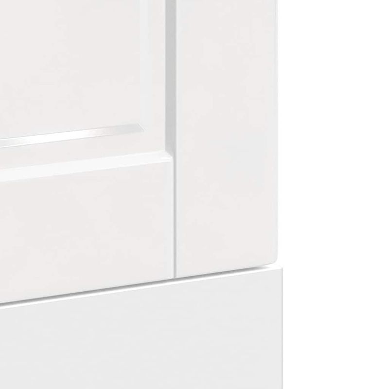 Electronice si Electrocasnice - Masini de spalat vase - Accesorii masini de spalat vase - Panou pentru masina de spalat vase alb lucios lemn prelucrat - Infinity.ro