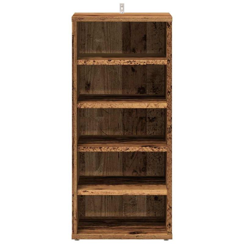 Casa si Gradina - Mobilier - Organizare si depozitare - Organizator incaltaminte - Pantofare, 2 buc., lemn vechi, 32x35x70 cm, lemn prelucrat, model 2x shoe cabinet without door - Infinity.ro