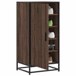 Casa si Gradina - Mobilier - Organizare si depozitare - Organizator incaltaminte - Suport pantofi Stejar maro 48x38x97,5 cm Lemn prelucrat, număr de articole 5 - Infinity.ro