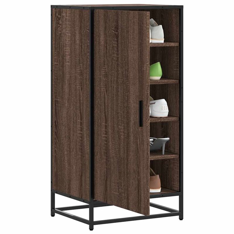 Casa si Gradina - Mobilier - Organizare si depozitare - Organizator incaltaminte - Suport pantofi Stejar maro 48x38x97,5 cm Lemn prelucrat, număr de articole 5 - Infinity.ro