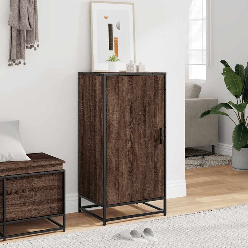 Casa si Gradina - Mobilier - Organizare si depozitare - Organizator incaltaminte - Suport pantofi Stejar maro 48x38x97,5 cm Lemn prelucrat, număr de articole 5 - Infinity.ro