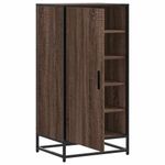 Casa si Gradina - Mobilier - Organizare si depozitare - Organizator incaltaminte - Suport pantofi Stejar maro 48x38x97,5 cm Lemn prelucrat, număr de articole 5 - Infinity.ro