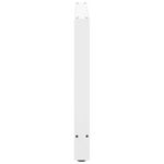 Casa si Gradina - Mobilier - Feronerie si accesorii mobila - Picioare masuta de cafea alb 2 buc 100x(72-73) cm otel - Infinity.ro