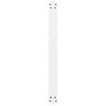 Casa si Gradina - Mobilier - Feronerie si accesorii mobila - Picioare masuta de cafea alb 2 buc 100x(72-73) cm otel - Infinity.ro