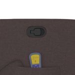 Ingrijire personala si Cosmetice - Sanatate si wellness - Articole wellness - Fotolii de masaj - Fotoliu rabatabil de masaj, cu ridicare, maro inchis, textil - Infinity.ro