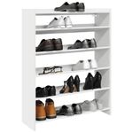 Casa si Gradina - Mobilier - Organizare si depozitare - Organizator incaltaminte - Pantofar, alb, 80x25x100 cm, lemn prelucrat - Infinity.ro