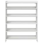 Casa si Gradina - Mobilier - Organizare si depozitare - Organizator incaltaminte - Pantofar, alb, 80x25x100 cm, lemn prelucrat - Infinity.ro