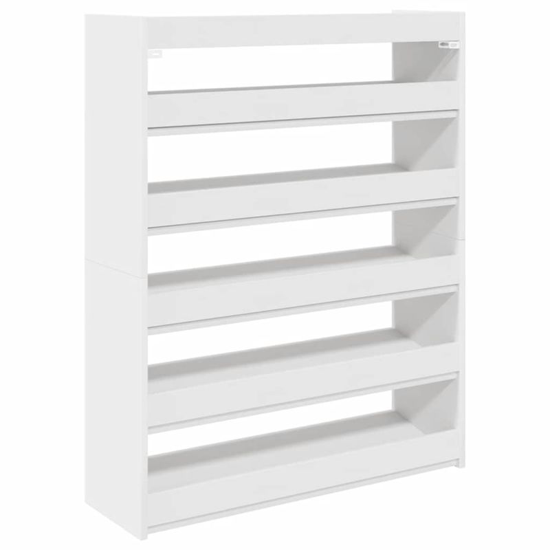 Casa si Gradina - Mobilier - Organizare si depozitare - Organizator incaltaminte - Pantofar, alb, 80x25x100 cm, lemn prelucrat - Infinity.ro