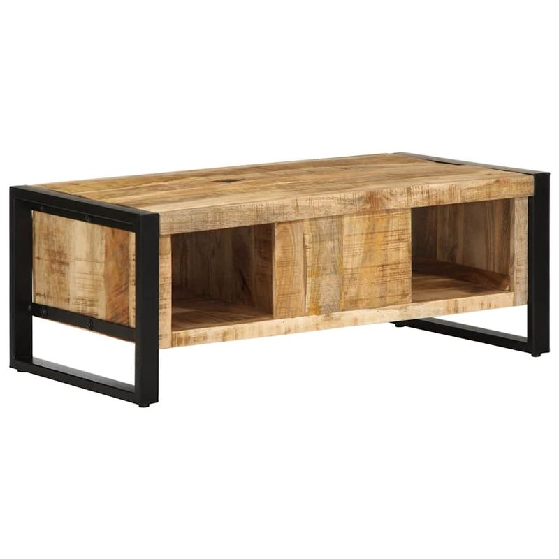 Casa si Gradina - Mobilier - Mese si birouri - Masute de cafea - Masuta de cafea, 90x50x36 cm, lemn masiv de mango brut - Infinity.ro