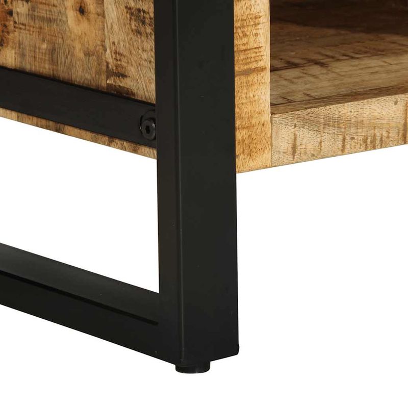 Casa si Gradina - Mobilier - Mese si birouri - Masute de cafea - Masuta de cafea, 90x50x36 cm, lemn masiv de mango brut - Infinity.ro