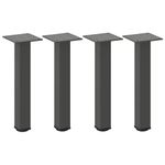 Casa si Gradina - Mobilier - Feronerie si accesorii mobila - Picioare masuta de cafea 4 buc Antracit 42-44 cm Otel, mărime 42-44 cm (40 mm) - Infinity.ro