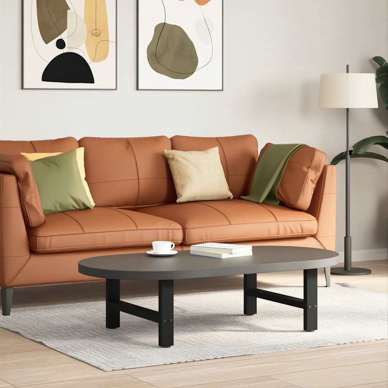 Casa si Gradina - Mobilier - Feronerie si accesorii mobila - Picioare masuta de cafea Negru 2 buc 30×60 cm Otel - Infinity.ro