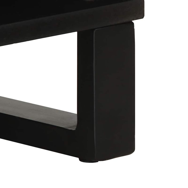 Casa si Gradina - Mobilier - Dulapuri si sifoniere - Dulapuri - Bufeta neagra 80x33x75 cm lemn masiv de mango - Infinity.ro