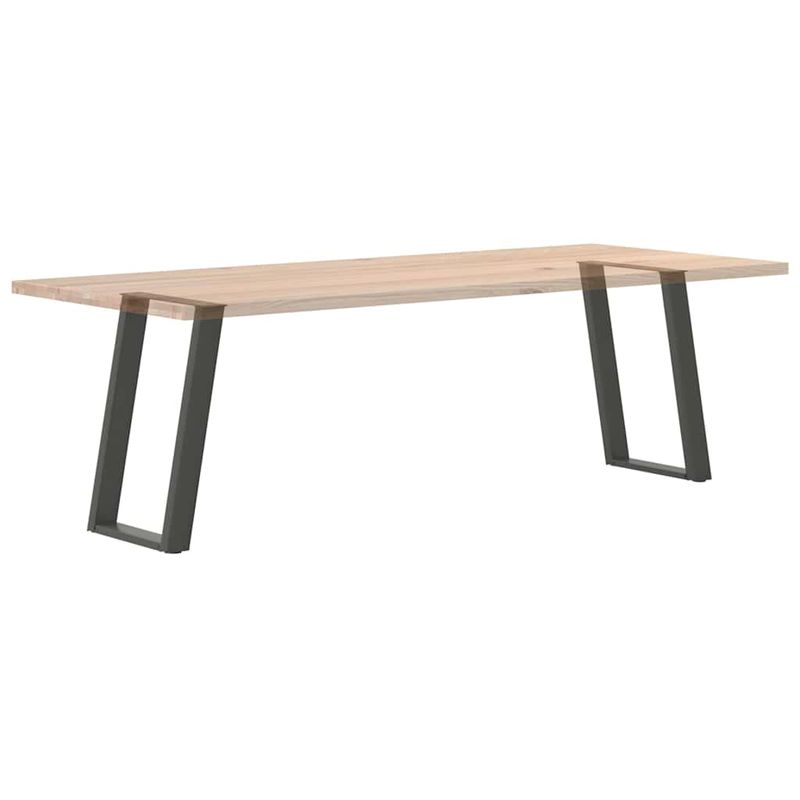 Casa si Gradina - Mobilier - Feronerie si accesorii mobila - Picioare pentru masa in forma de U, 2 buc Antracit Otel, mărime 50x(72-73) cm - Infinity.ro