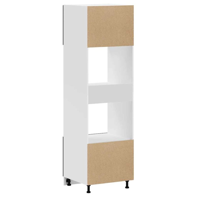 Casa si Gradina - Mobilier - Comode si corpuri - Corpuri bucatarie - Dulapuri pentru cuptor 2 buc Porto negru lemn prelucrat - Infinity.ro