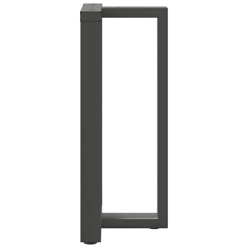 Casa si Gradina - Mobilier - Feronerie si accesorii mobila - Picioare pentru masa de bar in forma de T, 2 buc antracit otel, mărime 50x35x(90-91) cm - Infinity.ro