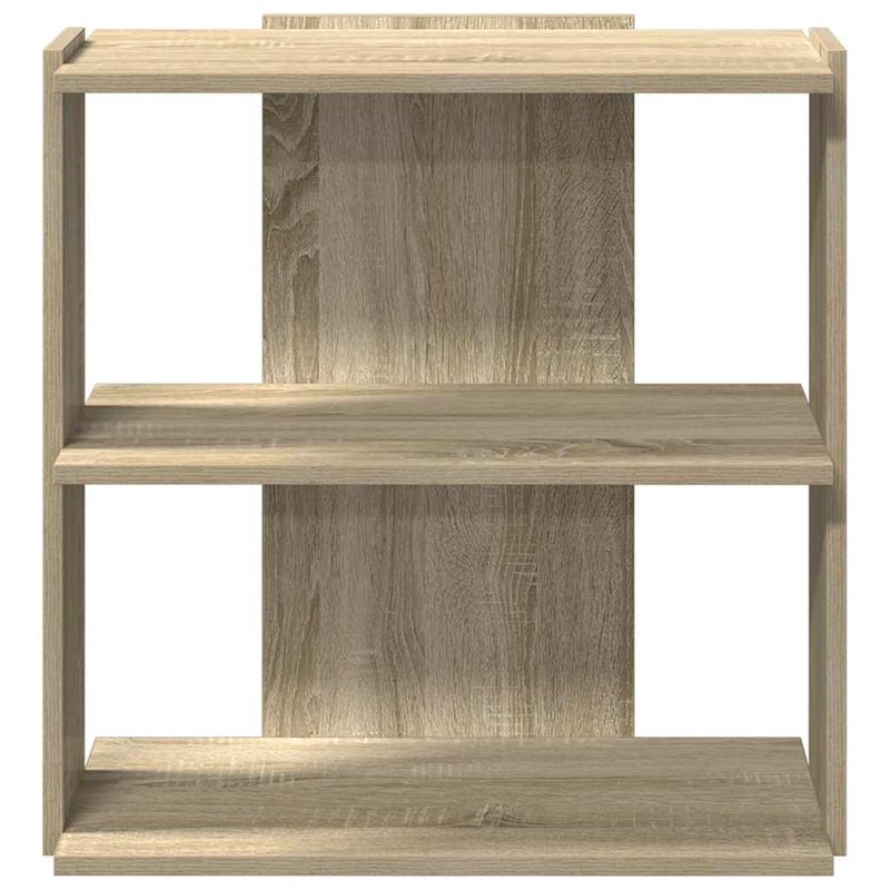Casa si Gradina - Mobilier - Biblioteci si rafturi - Biblioteci - Biblioteca cu 3 niveluri, stejar sonoma, 60x30x60 cm, lemn - Infinity.ro