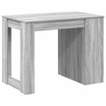 Casa si Gradina - Mobilier - Mese si birouri - Birouri - Birou cu sertar raft ri Sonoma 102x62x77,5cm lemn prelucrat - Infinity.ro