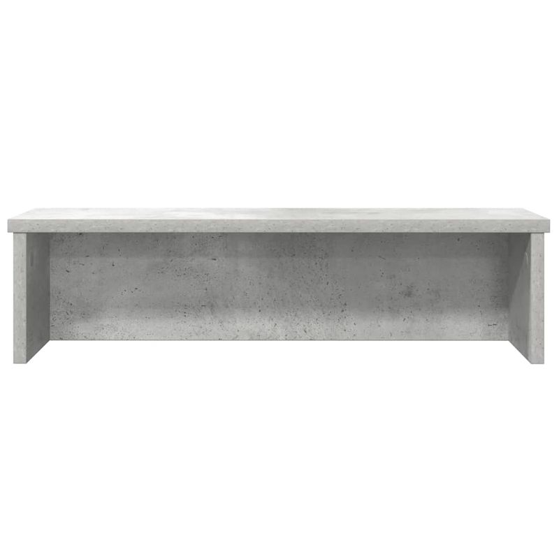 Casa si Gradina - Bucatarie si vesela - Organizare si depozitare bucatarie - Suporturi tacamuri si vase - Rafturi de bucatarie stivuibile 2 buc Beton Gri 60x15x16 cm - Infinity.ro