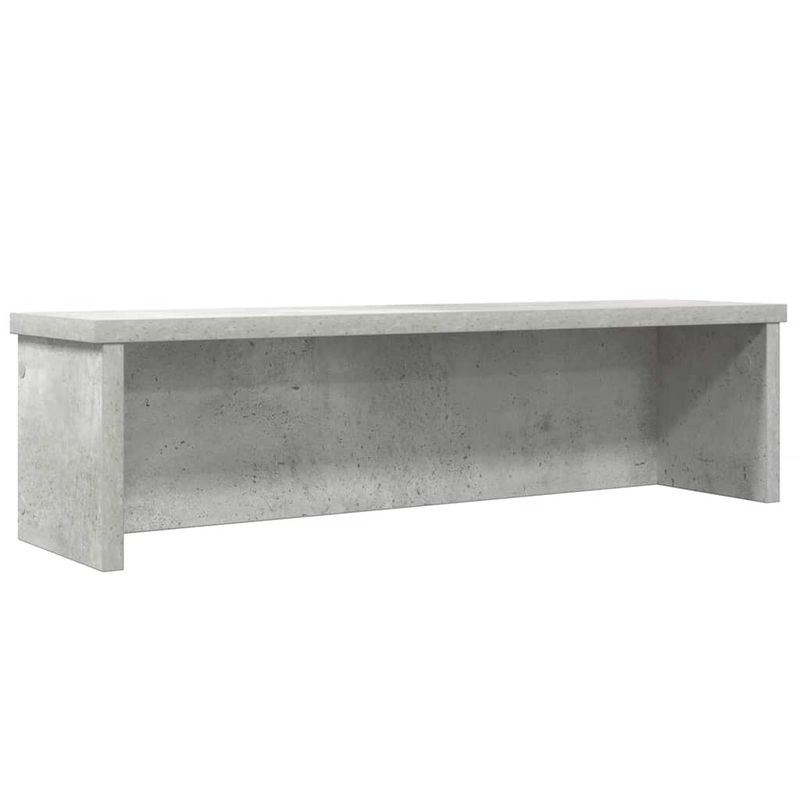 Casa si Gradina - Bucatarie si vesela - Organizare si depozitare bucatarie - Suporturi tacamuri si vase - Rafturi de bucatarie stivuibile 2 buc Beton Gri 60x15x16 cm - Infinity.ro