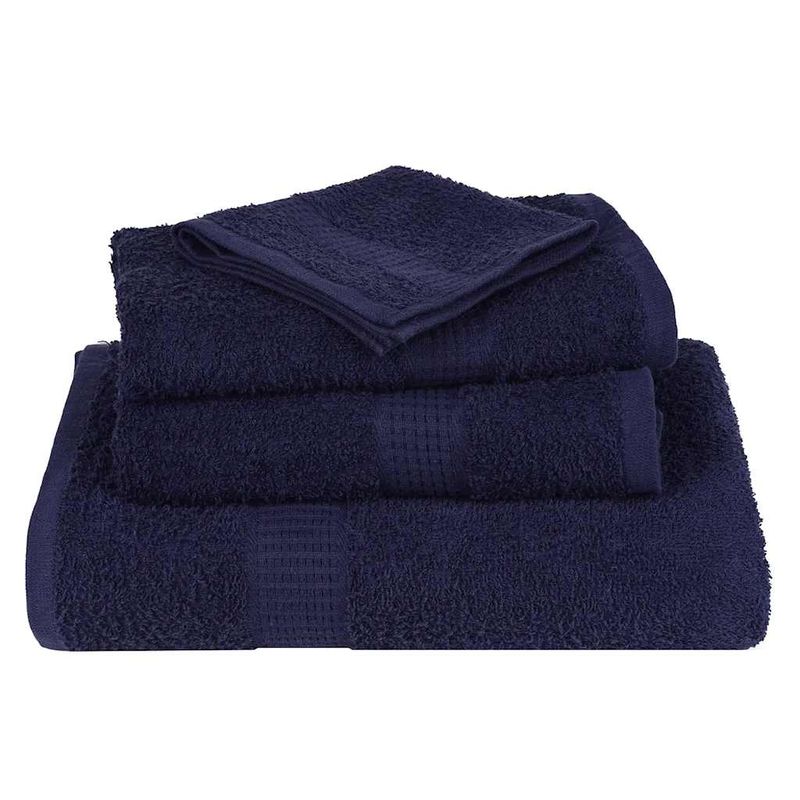 Casa si Gradina - Textile si covoare - Textile baie - Prosoape - Prosoape pentru oaspeti 2 buc Bleumarin 360 g/m² 100% bumbac - Infinity.ro